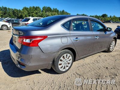 Trzecie zdjęcie samochodu z tyłu: 2017 NISSAN SENTRA S VIN:3N1AB7AP6HY377231 - miniatura