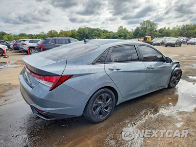 Trzecie zdjęcie samochodu z tyłu: 2021 HYUNDAI ELANTRA SEL VIN:KMHLS4AGXMU207435 - miniatura