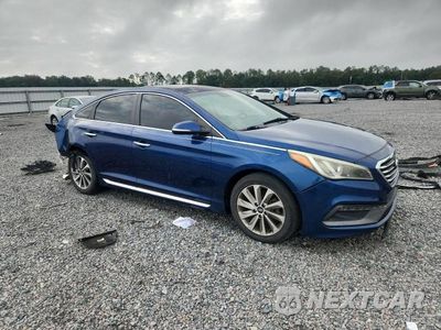 Czwarte zdjęcie samochodu z boku: 2017 HYUNDAI SONATA SPORT VIN:5NPE34AF9HH449649 - miniatura