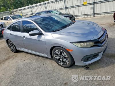 Czwarte zdjęcie samochodu z boku: 2016 HONDA CIVIC EXL VIN:19XFC1F73GE019073 - miniatura