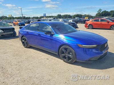 Czwarte zdjęcie samochodu z boku: 2024 HONDA ACCORD HYBRID SPORT-L VIN:1HGCY2F7XRA057255 - miniatura