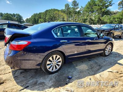 Trzecie zdjęcie samochodu z tyłu: 2013 HONDA ACCORD EXL VIN:1HGCR2F83DA110506 - miniatura