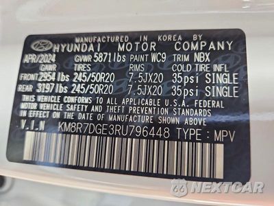 Zdjęcie 13 z 13 samochodu: 2024 HYUNDAI PALISADE CALLIGRAPHY VIN:KM8R7DGE3RU796448 - miniatura