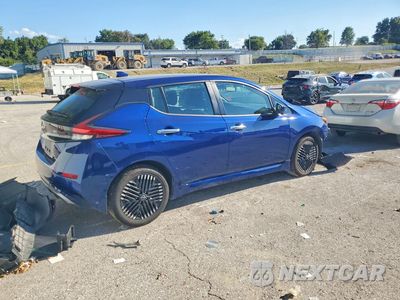 Trzecie zdjęcie samochodu z tyłu: 2023 NISSAN LEAF SV PLUS VIN:1N4CZ1CV1PC556395 - miniatura