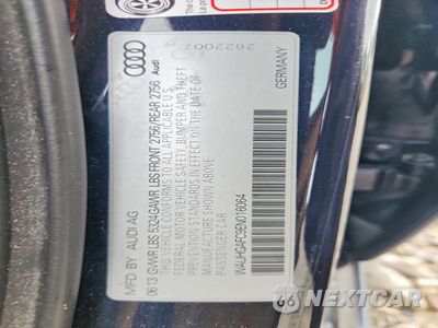 Zdjęcie 12 z 12 samochodu: 2014 AUDI A6 PRESTIGE VIN:WAUHGAFC9EN016064 - miniatura