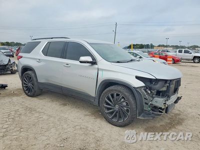 Czwarte zdjęcie samochodu z boku: 2021 CHEVROLET TRAVERSE LT VIN:1GNEVMKW9MJ133279 - miniatura