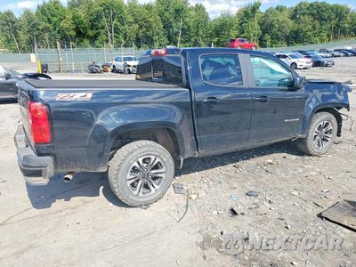 Trzecie zdjęcie samochodu z tyłu: 2021 CHEVROLET COLORADO Z71 VIN:1GCGTDEN6M1256774 - miniatura