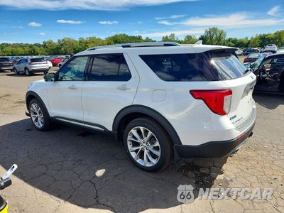 Drugie zdjęcie samochodu z przodu: 2021 FORD EXPLORER PLATINUM VIN:1FM5K8HC2MGA66023 - miniatura