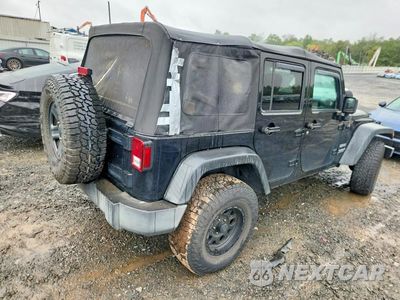 Trzecie zdjęcie samochodu z tyłu: 2017 JEEP WRANGLER UNLIMITED SPORT VIN:1C4BJWDG1HL582765 - miniatura