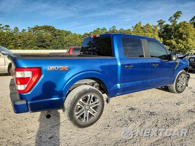 Trzecie zdjęcie samochodu z tyłu: 2022 FORD F150 SUPERCREW VIN:1FTEW1C58NKD49694 - miniatura
