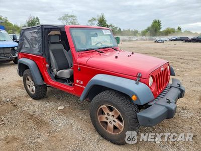 Czwarte zdjęcie samochodu z boku: 2009 JEEP WRANGLER X VIN:1J4FA24109L747142 - miniatura