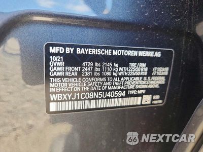 Zdjęcie 14 z 14 samochodu: 2022 BMW X2 XDRIVE28I VIN:WBXYJ1C08N5U40594 - miniatura