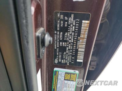 Zdjęcie 13 z 13 samochodu: 2013 KIA OPTIMA LX VIN:5XXGM4A74DG149912 - miniatura