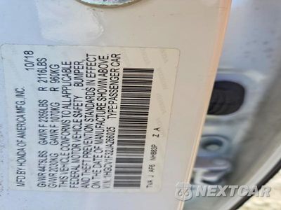Zdjęcie 12 z 12 samochodu: 2018 HONDA ACCORD SPORT VIN:1HGCV1F32JA266025 - miniatura