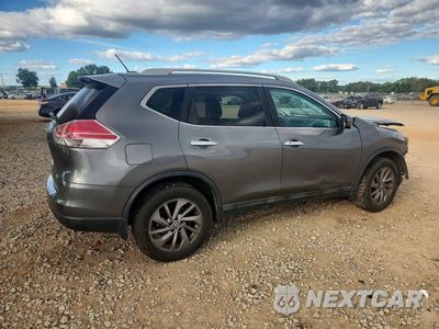 Trzecie zdjęcie samochodu z tyłu: 2016 NISSAN ROGUE SL VIN:5N1AT2MT5GC744080 - miniatura