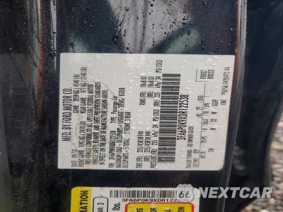 Zdjęcie 12 z 12 samochodu: 2013 FORD FUSION VIN:3FA6P0K9XDR122538 - miniatura