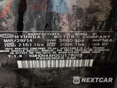 Zdjęcie 13 z 13 samochodu: 2014 HYUNDAI ELANTRA SPORT VIN:KMHDH4AH3EU178003 - miniatura