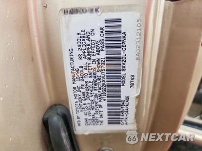 Zdjęcie 12 z 12 samochodu: 1997 TOYOTA CAMRY LE VIN:4T1BG22KXVU757921 - miniatura