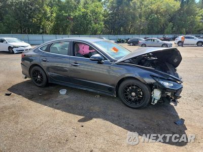 Czwarte zdjęcie samochodu z boku: 2020 HYUNDAI SONATA SEL VIN:5NPEF4JA3LH035321 - miniatura