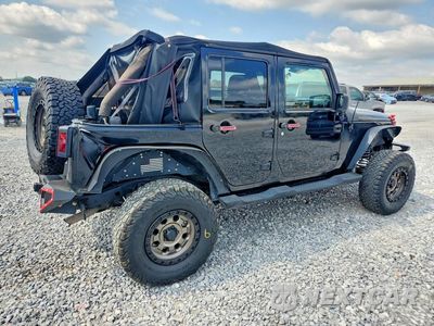 Trzecie zdjęcie samochodu z tyłu: 2007 JEEP WRANGLER SAHARA VIN:1J4GB59197L220354 - miniatura