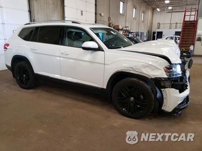 Czwarte zdjęcie samochodu z boku: 2019 VOLKSWAGEN ATLAS SEL PREMIUM VIN:1V2NR2CA6KC532350 - miniatura