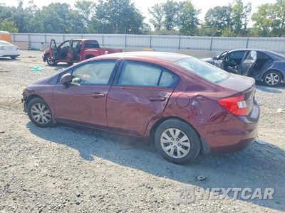 Drugie zdjęcie samochodu z przodu: 2012 HONDA CIVIC LX VIN:19XFB2F51CE327196 - miniatura
