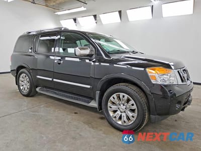 Czwarte zdjęcie samochodu z boku: 2015 NISSAN ARMADA PLATINUM VIN:5N1AA0NE6FN612782 - miniatura