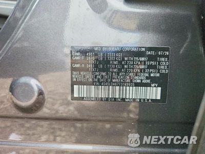 Zdjęcie 14 z 14 samochodu: 2026 SUBARU FORESTER VIN:4S4SLDA67T3149935 - miniatura