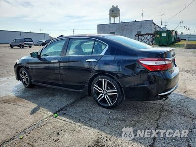 Drugie zdjęcie samochodu z przodu: 2017 HONDA ACCORD SPORT VIN:1HGCR2F60HA007418 - miniatura