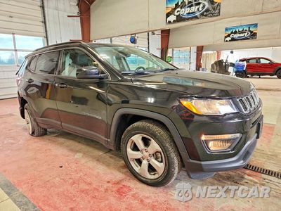 Czwarte zdjęcie samochodu z boku: 2021 JEEP COMPASS LATITUDE VIN:3C4NJDBB9MT530159 - miniatura
