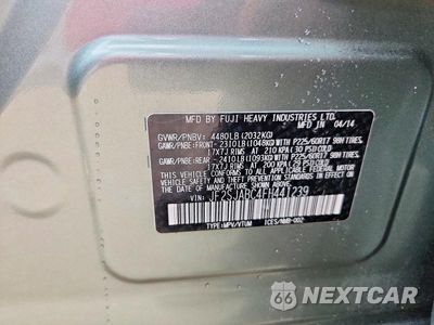 Zdjęcie 13 z 13 samochodu: 2015 SUBARU FORESTER 2.5I VIN:JF2SJABC4FH441239 - miniatura