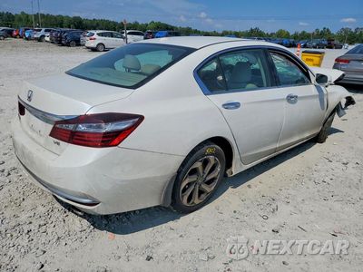 Trzecie zdjęcie samochodu z tyłu: 2017 HONDA ACCORD EXL VIN:1HGCR3F84HA029624 - miniatura
