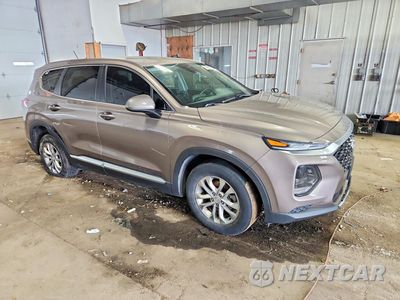 Czwarte zdjęcie samochodu z boku: 2019 HYUNDAI SANTA FE SE VIN:5NMS2CAD9KH103376 - miniatura