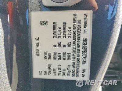 Zdjęcie 12 z 12 samochodu: 2023 TESLA MODEL 3 VIN:5YJ3E1EA6PF463097 - miniatura