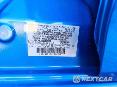 Zdjęcie 13 z 13 samochodu: 2020 NISSAN VERSA S VIN:3N1CN8DV0LL802514 - miniatura