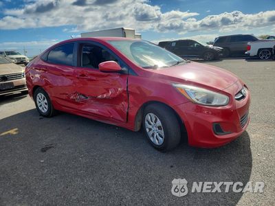 Czwarte zdjęcie samochodu z boku: 2015 HYUNDAI ACCENT GLS VIN:KMHCT4AE2FU823418 - miniatura