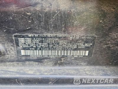 Zdjęcie 12 z 12 samochodu: 2008 SUBARU IMPREZA 2.5I VIN:JF1GH61618H815582 - miniatura