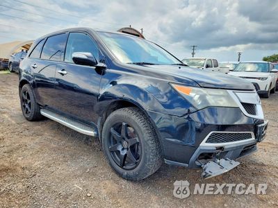 Czwarte zdjęcie samochodu z boku: 2011 ACURA MDX TECHNOLOGY VIN:2HNYD2H44BH529728 - miniatura