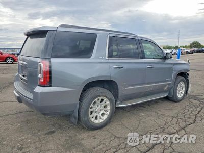 Trzecie zdjęcie samochodu z tyłu: 2018 GMC YUKON SLT VIN:1GKS2BKC4JR385991 - miniatura