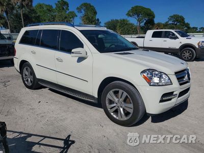 Czwarte zdjęcie samochodu z boku: 2012 MERCEDES-BENZ GL 450 4MATIC VIN:4JGBF7BE9CA767302 - miniatura