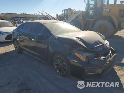 Czwarte zdjęcie samochodu z boku: 2020 TOYOTA COROLLA SE VIN:5YFS4RCE9LP014126 - miniatura