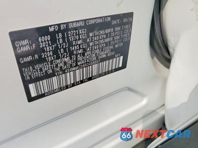 Zdjęcie 14 z 14 samochodu: 2024 SUBARU ASCENT PREMIUM VIN:4S4WMACD8R3458007 - miniatura
