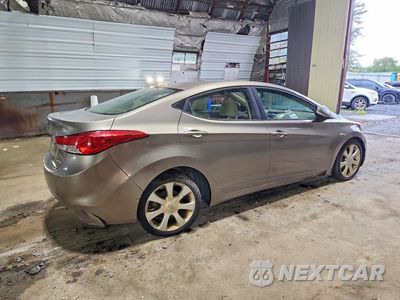Trzecie zdjęcie samochodu z tyłu: 2012 HYUNDAI ELANTRA LIMITED VIN:5NPDH4AE9CH131754 - miniatura
