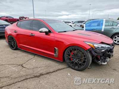 Czwarte zdjęcie samochodu z boku: 2018 KIA STINGER GT2 VIN:KNAE55LC5J6010917 - miniatura