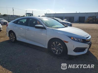 Czwarte zdjęcie samochodu z boku: 2017 HONDA CIVIC EX VIN:19XFC2F75HE046685 - miniatura