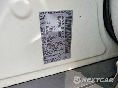 Zdjęcie 13 z 13 samochodu: 2019 NISSAN ROGUE SL VIN:5N1AT2MV2KC832143 - miniatura
