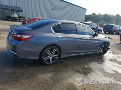 Trzecie zdjęcie samochodu z tyłu: 2017 HONDA ACCORD SPORT VIN:1HGCR2F56HA244373 - miniatura