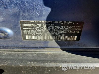 Zdjęcie 13 z 13 samochodu: 2011 SUBARU FORESTER LIMITED VIN:JF2SHBEC0BH767661 - miniatura