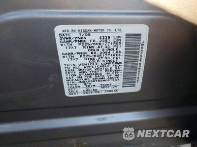 Zdjęcie 13 z 13 samochodu: 2009 NISSAN ROGUE S VIN:JN8AS58T69W061541 - miniatura