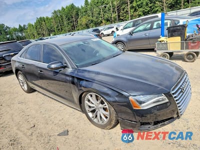 Czwarte zdjęcie samochodu z boku: 2012 AUDI A8 QUATTRO VIN:WAUAVAFD2CN017134 - miniatura